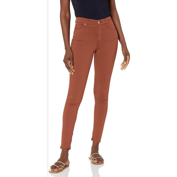 Ag Adriano Goldschmied Denim - AG Adriano Goldschmied | Farrah High-Rise Skinny Jeans | Brick Dust | Sz 29 NWT